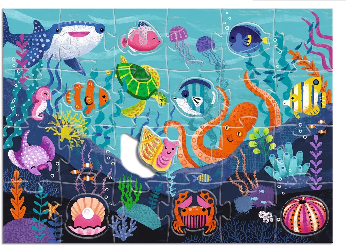 Djeco Reuzenpuzzel Onderwaterwereld 1000 Stuks