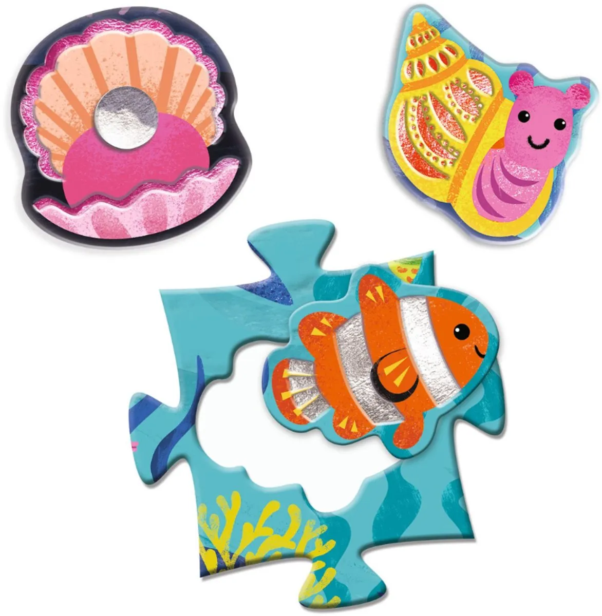 Djeco Reuzenpuzzel Onderwaterwereld 1000 Stuks - DJ07166 - afbeelding 3 van 5