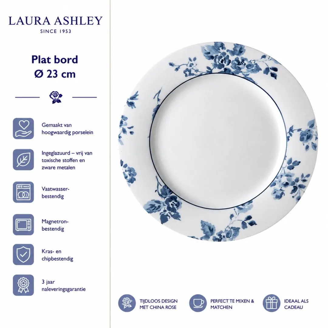 Laura Ashley Blueprint Collectables Borden Ø23cm