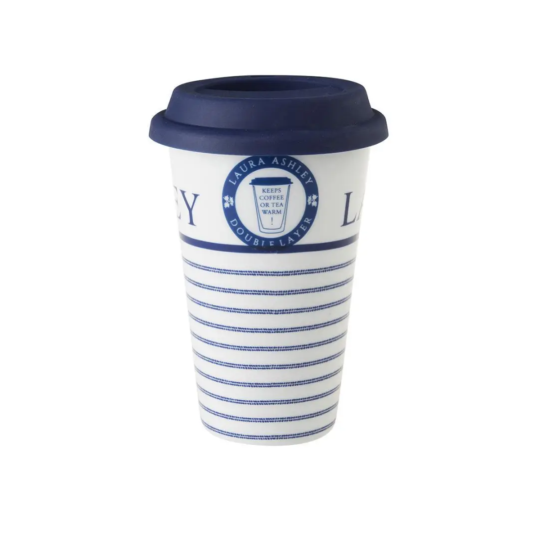 Laura Ashley Blueprint Coffee 2 Go Beker 330ml