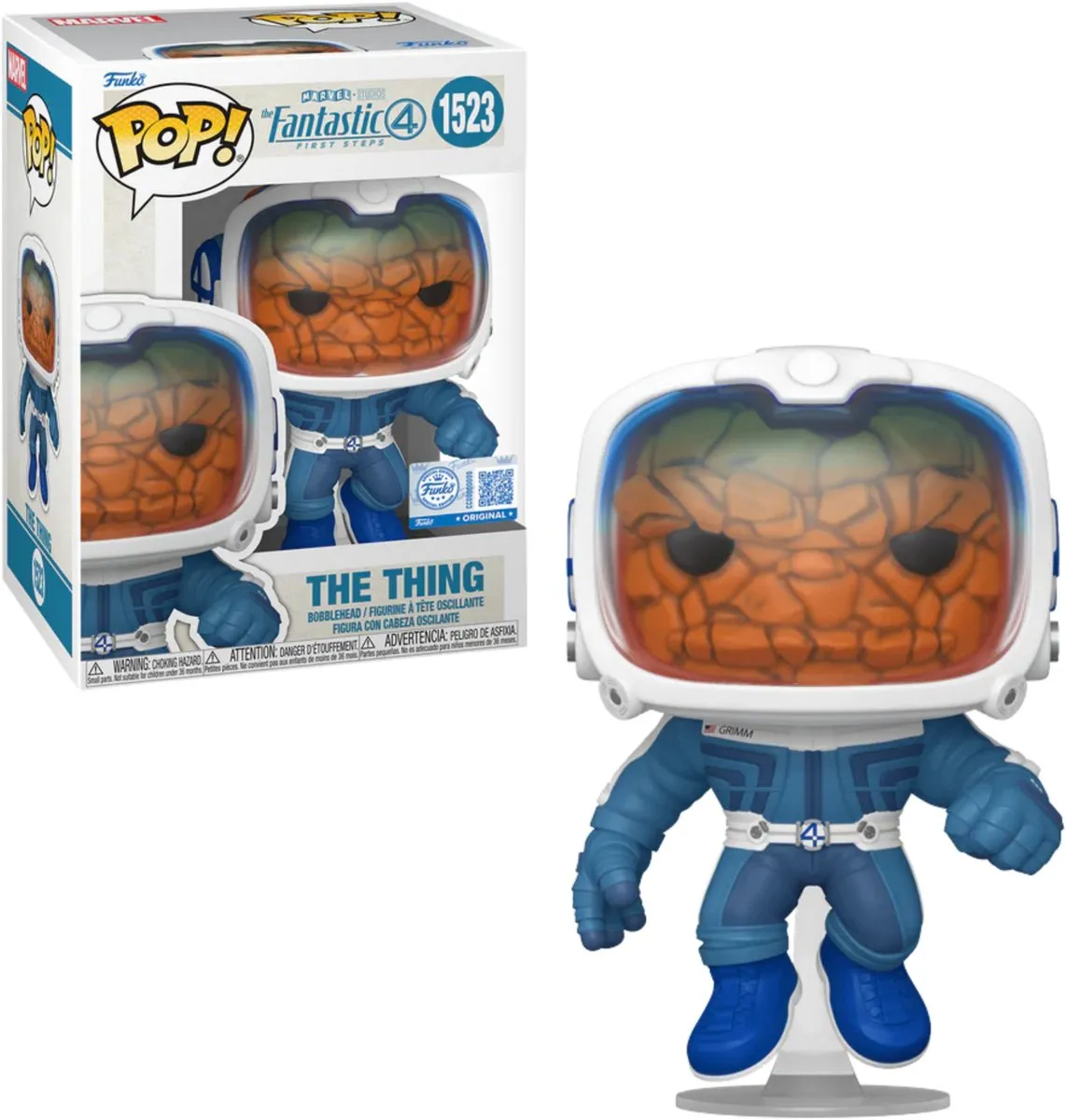 Funko Pop! Fantastic Four The Thing #1523 Special Edition