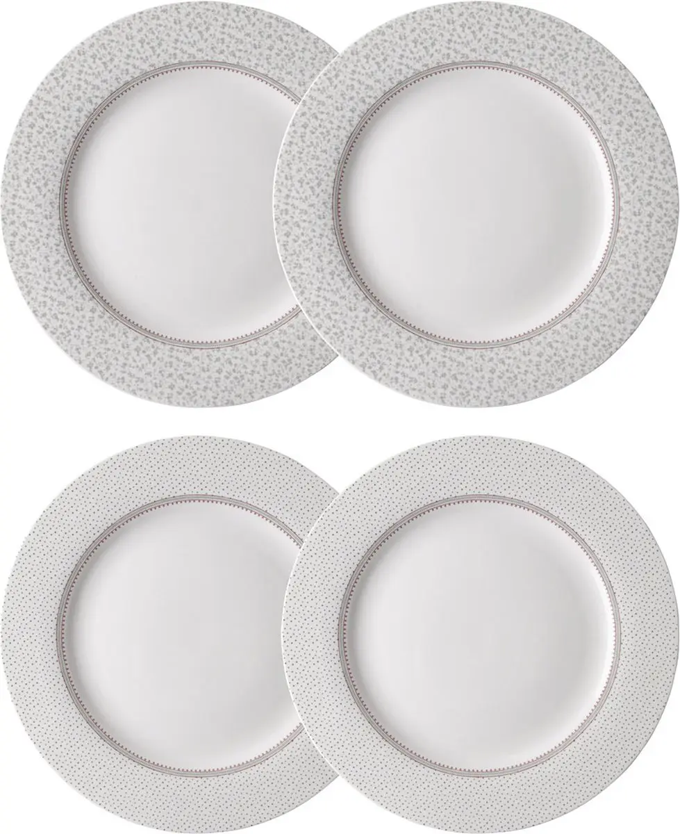 Laura Ashley Wild Clematis Collectables Bordenset 4 persoons servies