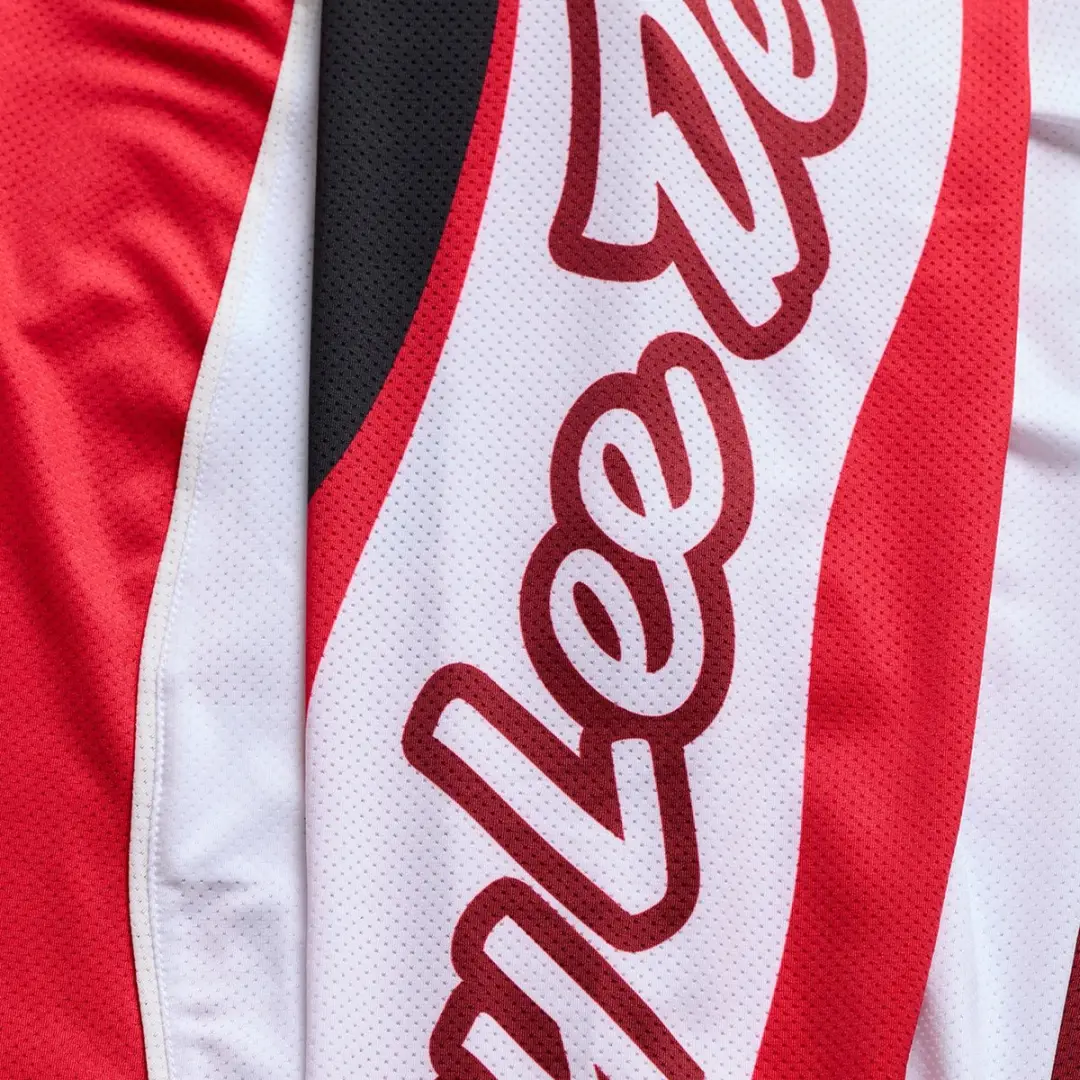 Troy Lee Designs SE Pro Salvo Motocross-trui - Rood/wit - XL - afbeelding 6 van 6