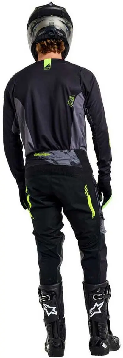 Troy Lee Designs Scout GP Pro Fade Out Motocross-trui M - Zwart