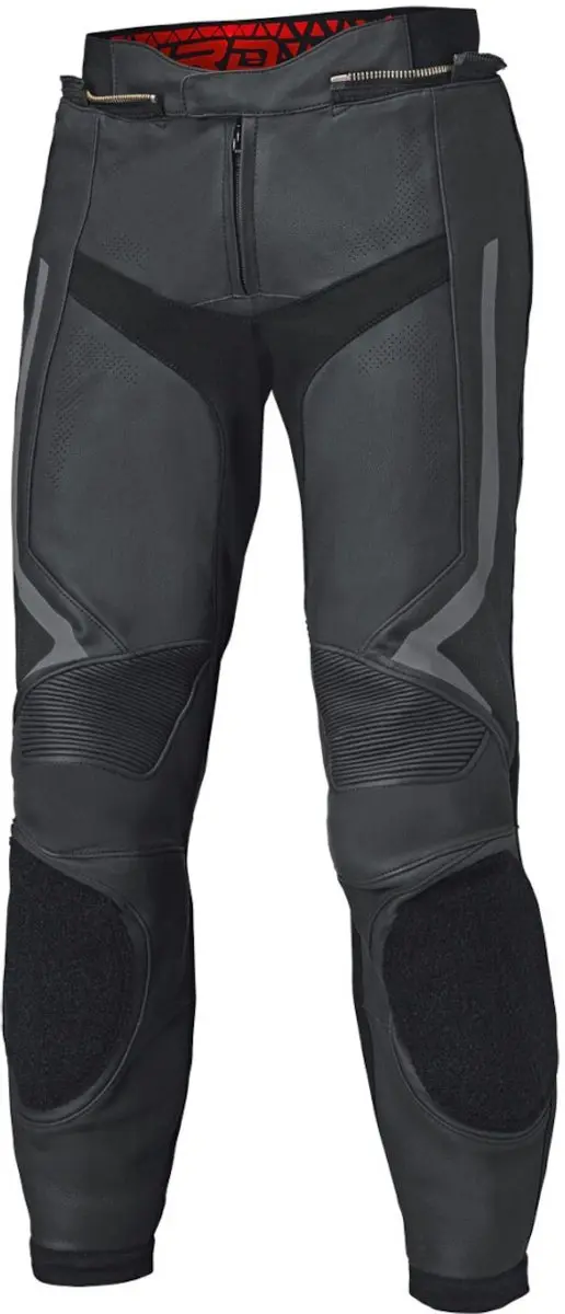 Held Street Rocket 4 Zwart Antraciet Leren Motorbroek