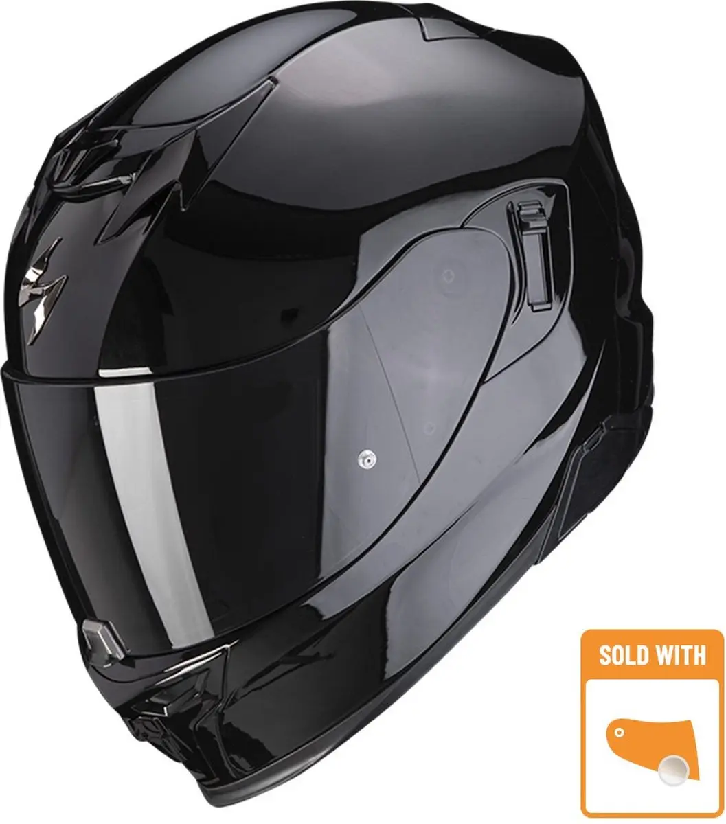 Scorpion Exo-520 Evo Air Solid Zwart Integraalhelm XXL