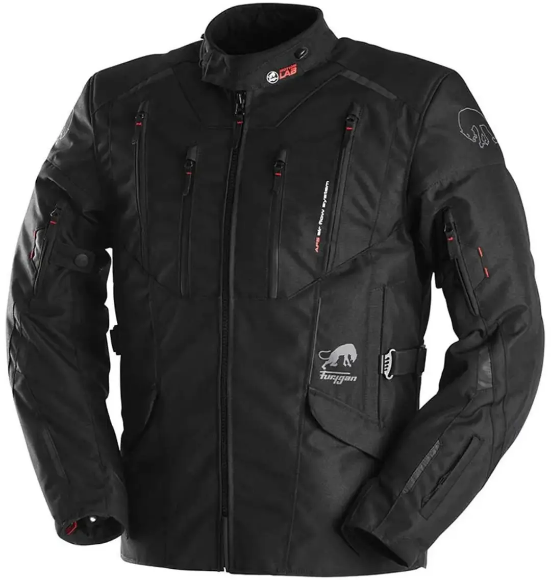 Furygan Motorjas Brooks 6483-100 - 4XL - 4-Seizoenen - Zwart