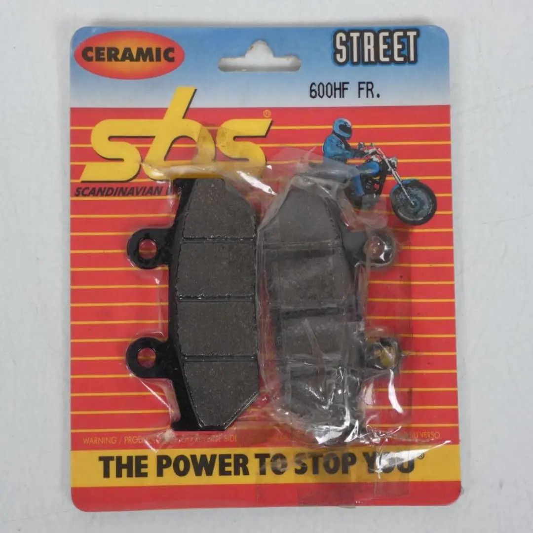 Plaquette de frein SBS pour Moto Honda 750 VFR 1986 à 1987 AV / 600HF FR Neuf