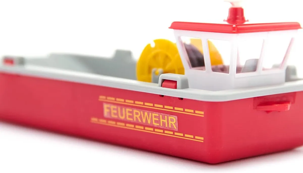 SIKU 2117 Brandweer-werkboot - Multikleur - incl. Ford F150