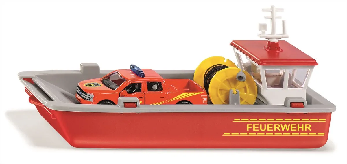 SIKU 2117 Brandweer-werkboot