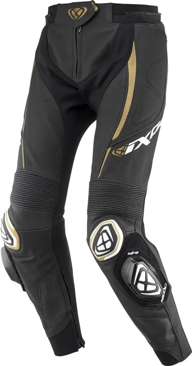 IXON Vortex 3 PT L Dames Motorbroek - Zwart/Goud/Wit
