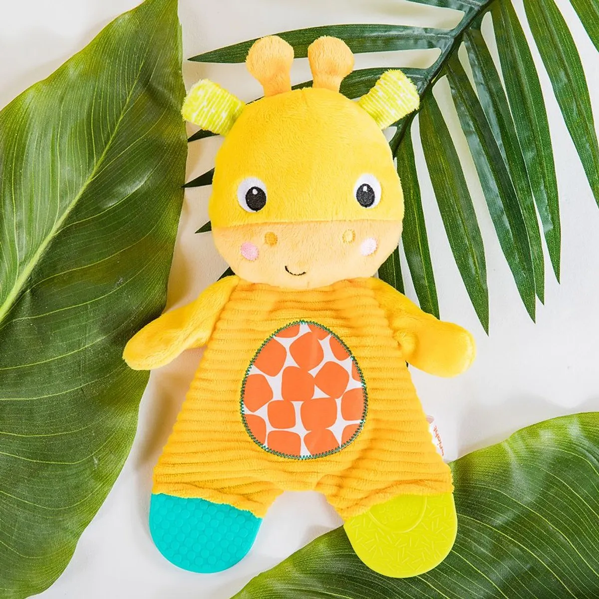 Bright Starts Giraf Knuffeldoek - Multicolor