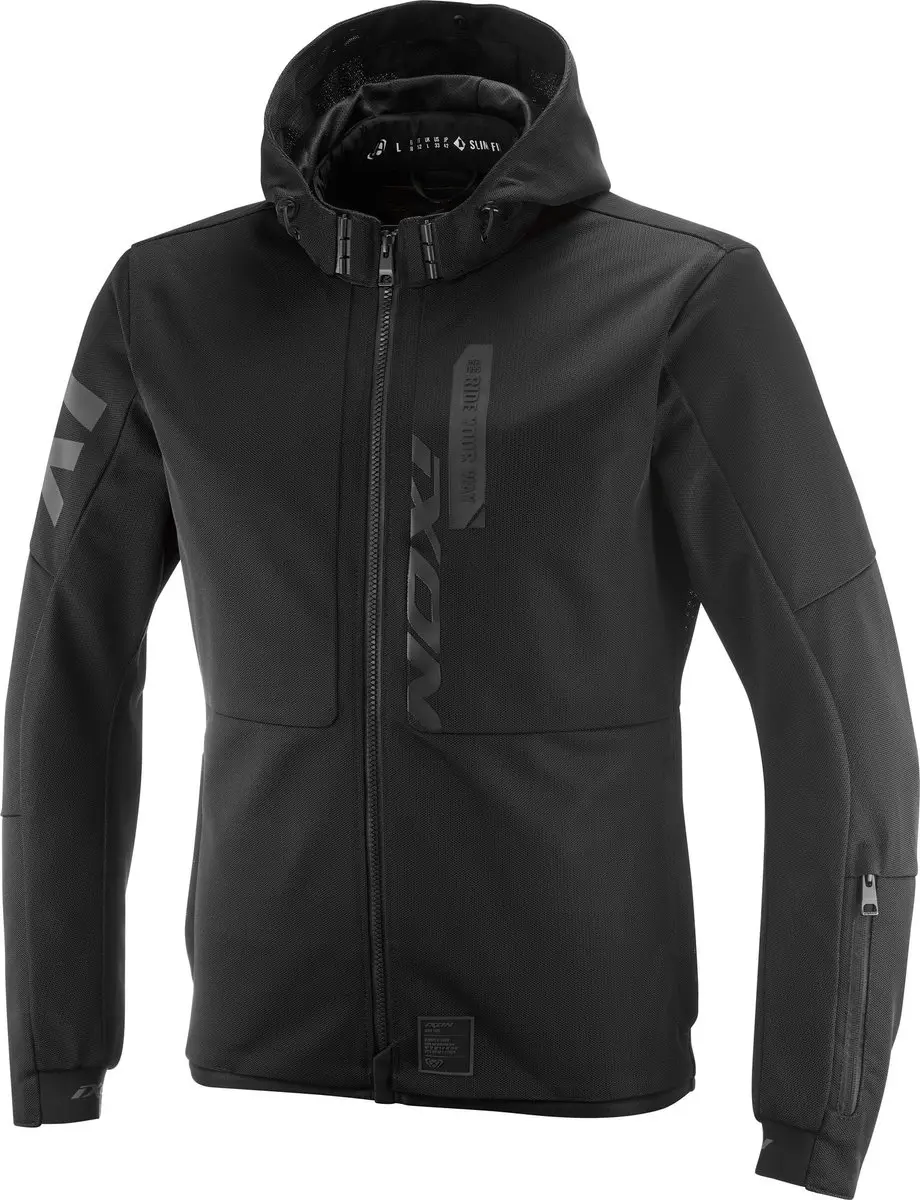 IXON Park Air Motorfietsparka Khaki/Zwart - 2XL
