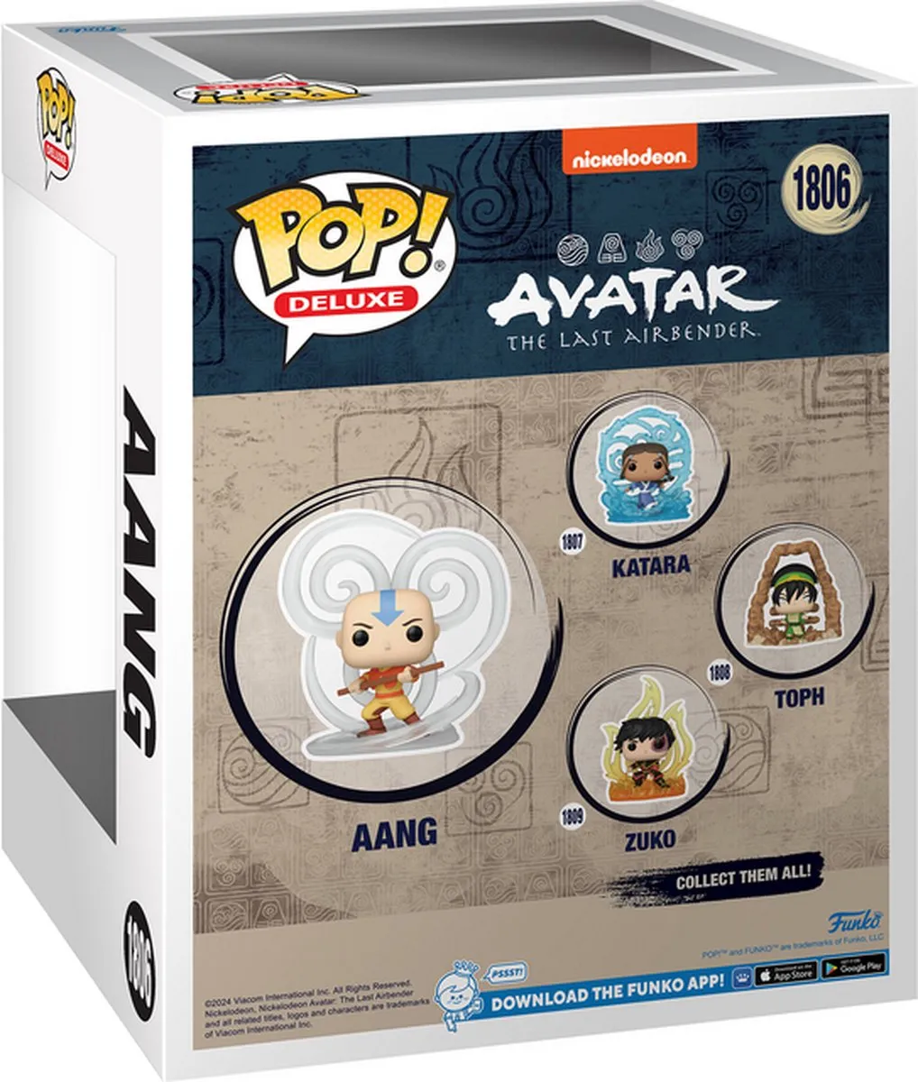 Funko Pop! Avatar Aang #1806 - Multi
