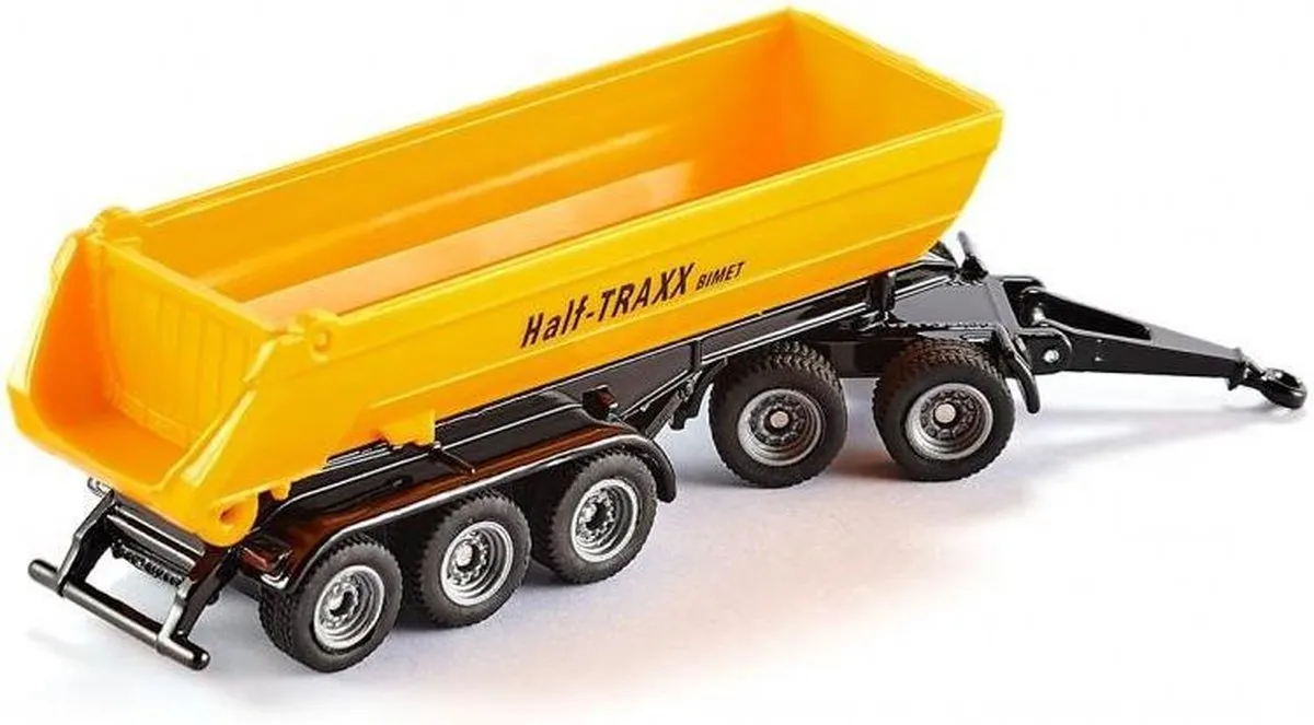 SIKU 1858 JCB Tractor met kiepwagen - 1:87 - Geel - afbeelding 6 van 6