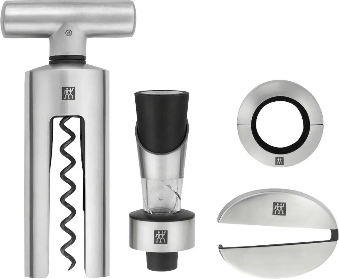 Zwilling Sommelier Set 4-delig - Zwart/Zilver