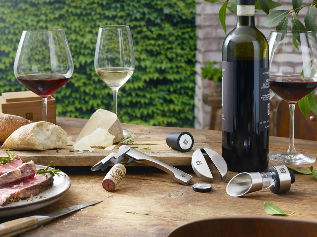 Zwilling Sommelier Set 4-delig - Zwart/Zilver