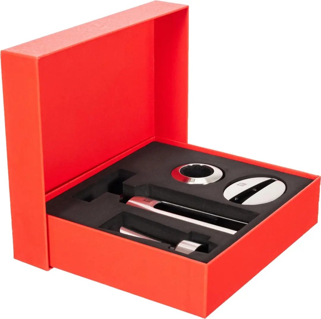 Zwilling Sommelier Set 4-delig - Zwart/Zilver