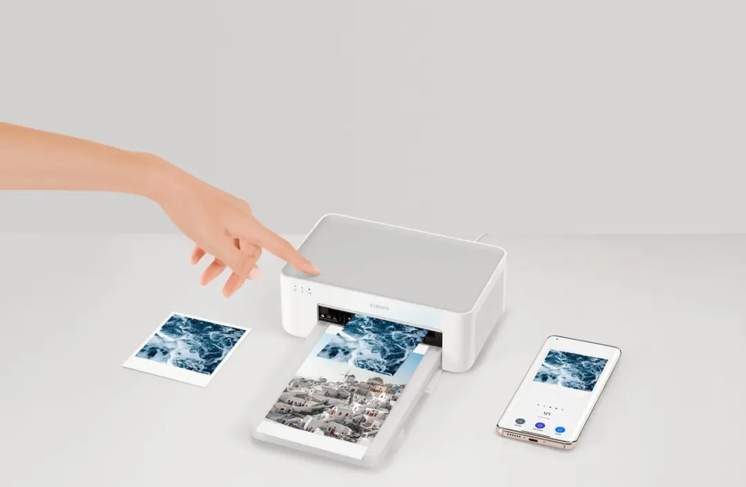 Xiaomi 1S Fotoprinter BHR6747GL - Thermisch 300x300 DPI - Wit - afbeelding 6 van 6