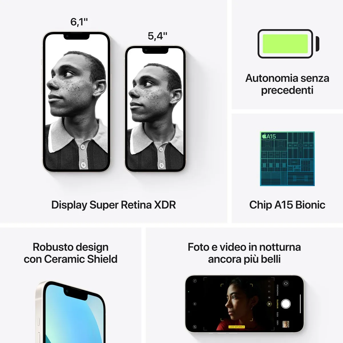 Apple iPhone 13 MLQD3ZD/A - 512GB - Sterrenlicht