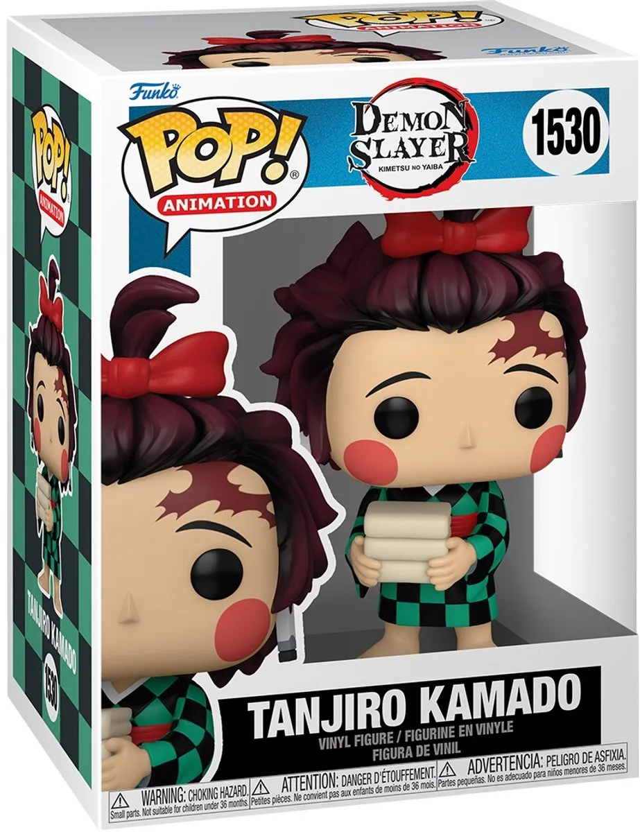 Funko Pop! Demon Slayer Tanjiro Kamado 75573 - Multicolor