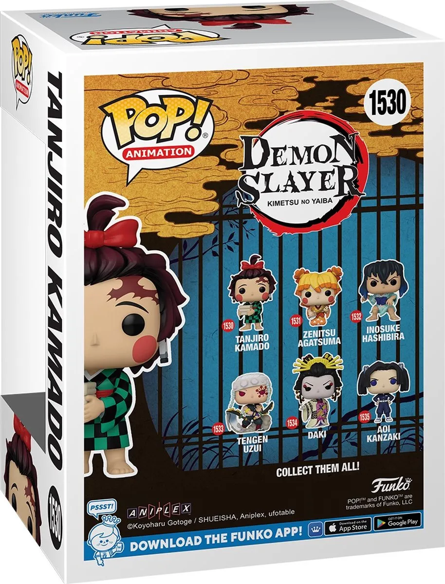Funko Pop! Demon Slayer Tanjiro Kamado 75573 - Multicolor