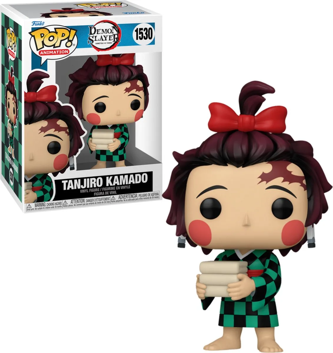 Funko Pop! Demon Slayer Tanjiro Kamado 75573 - Multicolor
