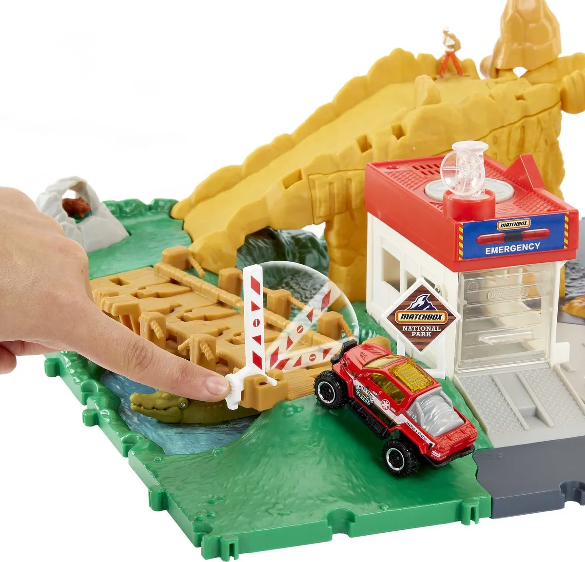 Mattel Matchbox Canyon Rescue Set HHH32 - Licht & Geluid