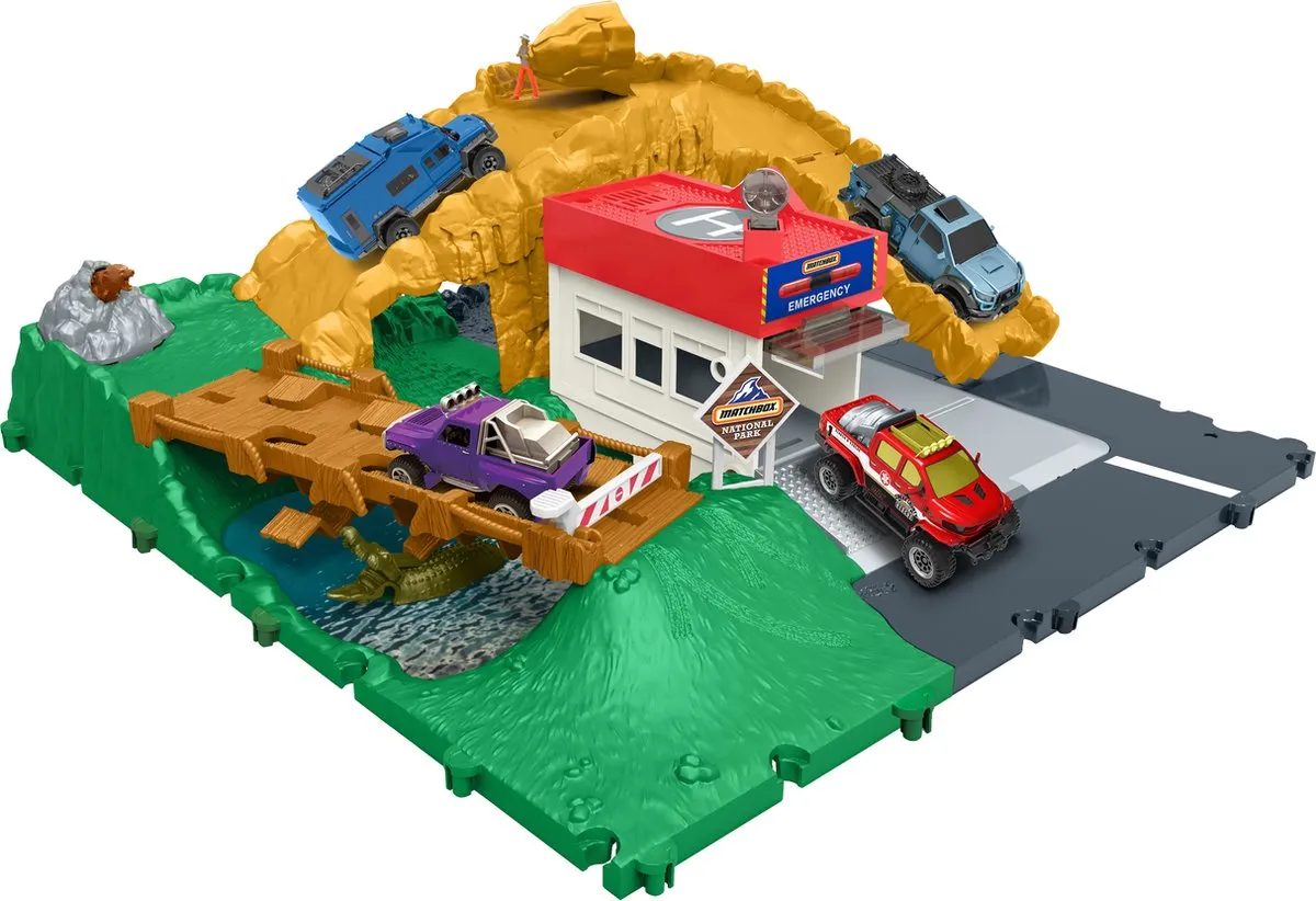 Mattel Matchbox Canyon Rescue Set HHH32