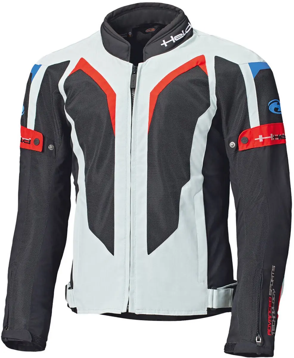 Held Sonic II Mesh Grijs Blauw Textiele Motorjas
