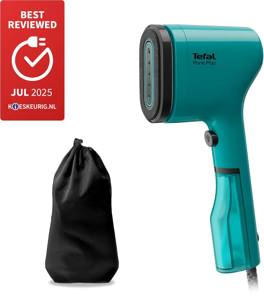 Tefal Pure Pop DT2024 Kledingstomer 1300W - Bangkok Groen
