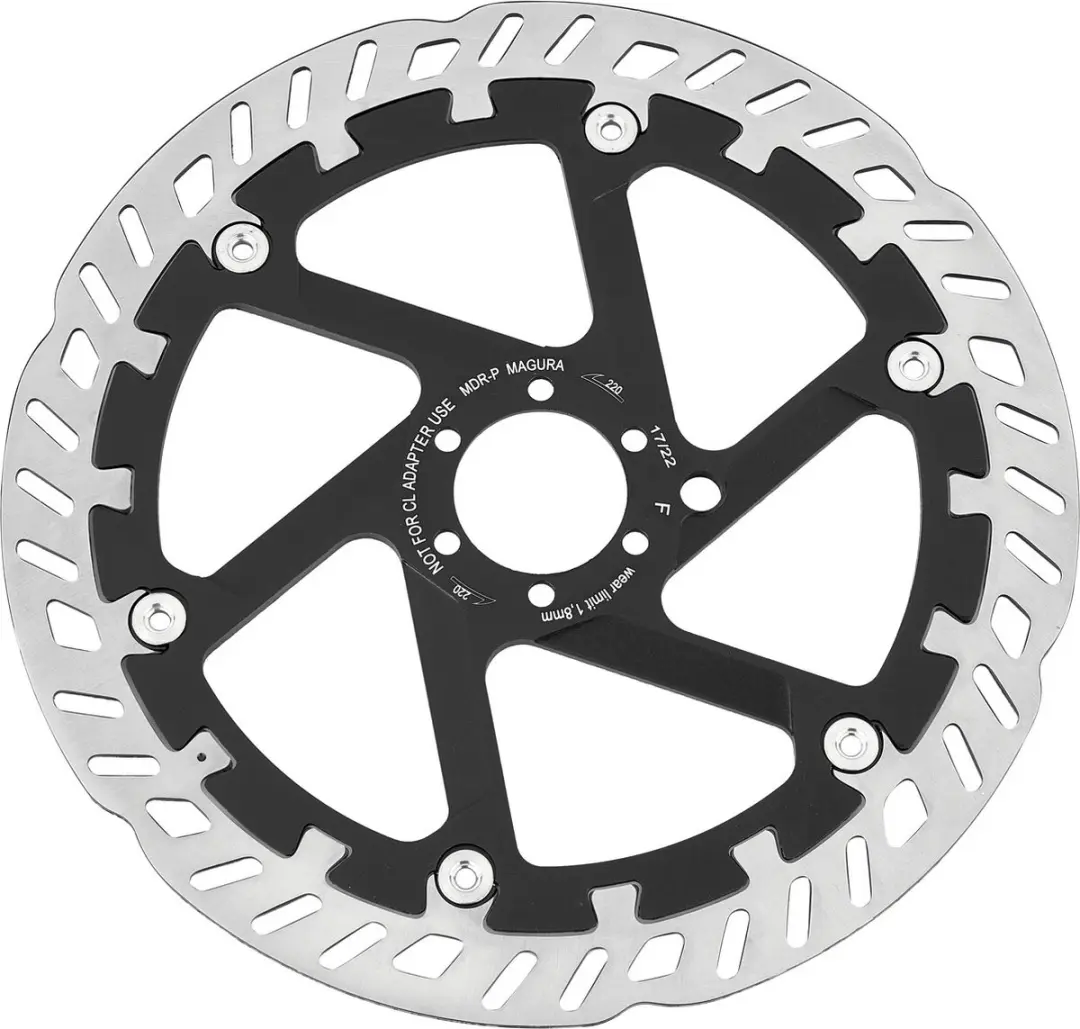 Magura MDR-P Rotor 203mm - 6 Gaten - Zilver