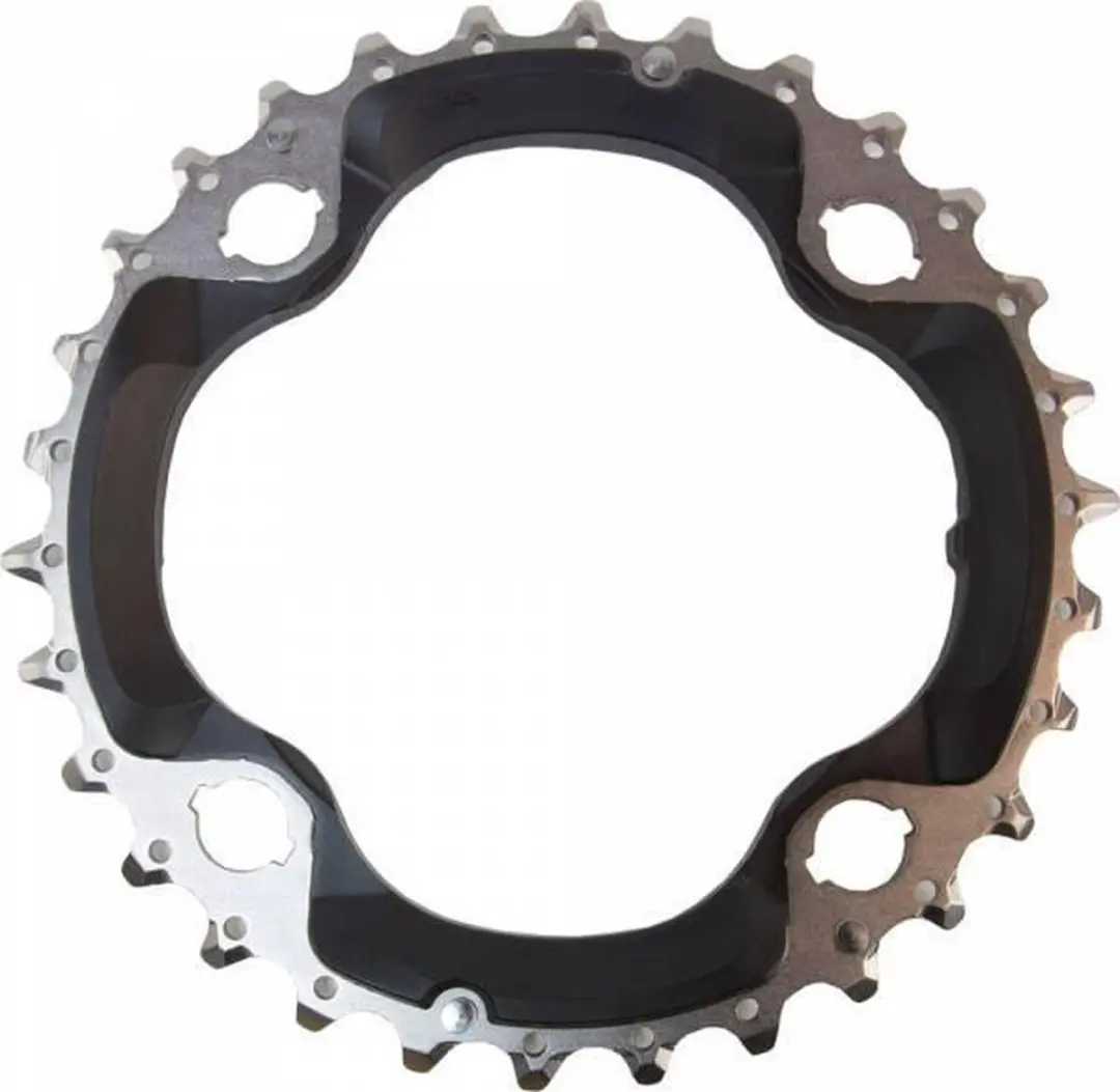 Shimano FC-M612 Kettingblad 30T - 10-speed - Zilver/Zwart