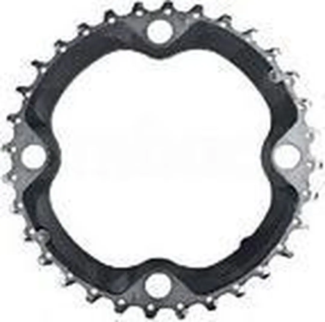 Shimano FC-M612 Kettingblad 30T - 10-speed - Zilver/Zwart - afbeelding 6 van 6