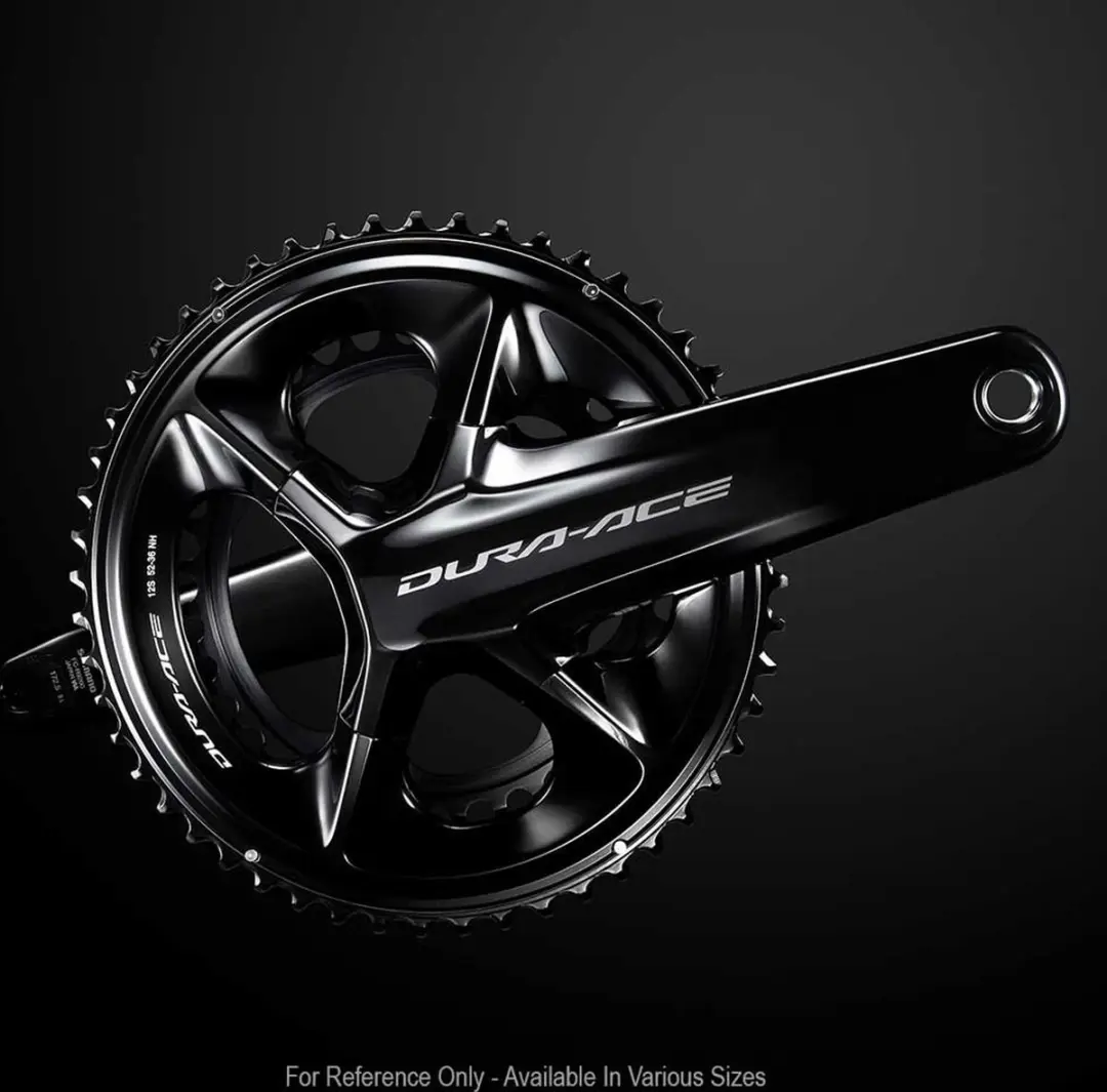 Shimano Dura Ace R9200 Crankstel 12s 172.5mm - Zwart