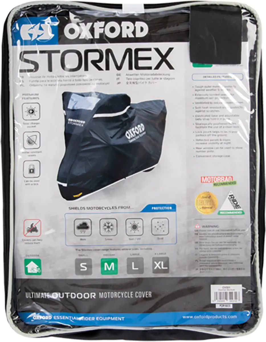Oxford Stormex Scooterhoes - Zwart L
