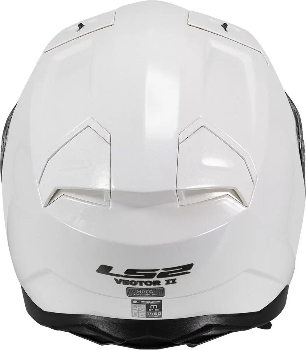 LS2 FF811 Vector II Integraalhelm - M - Wit