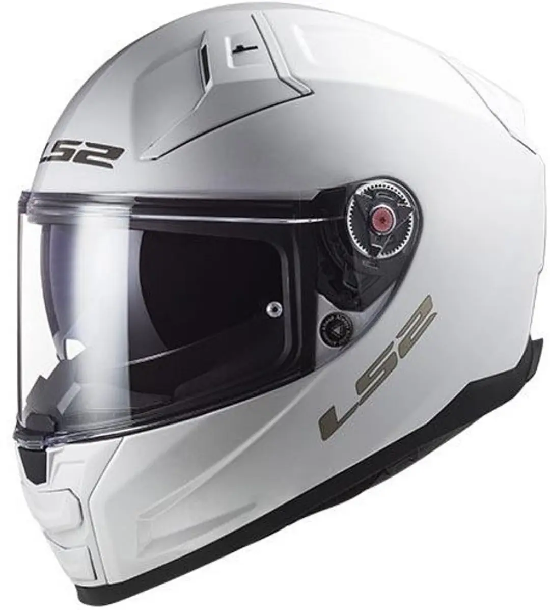 LS2 FF811 Vector II Solid Wit Integraalhelm