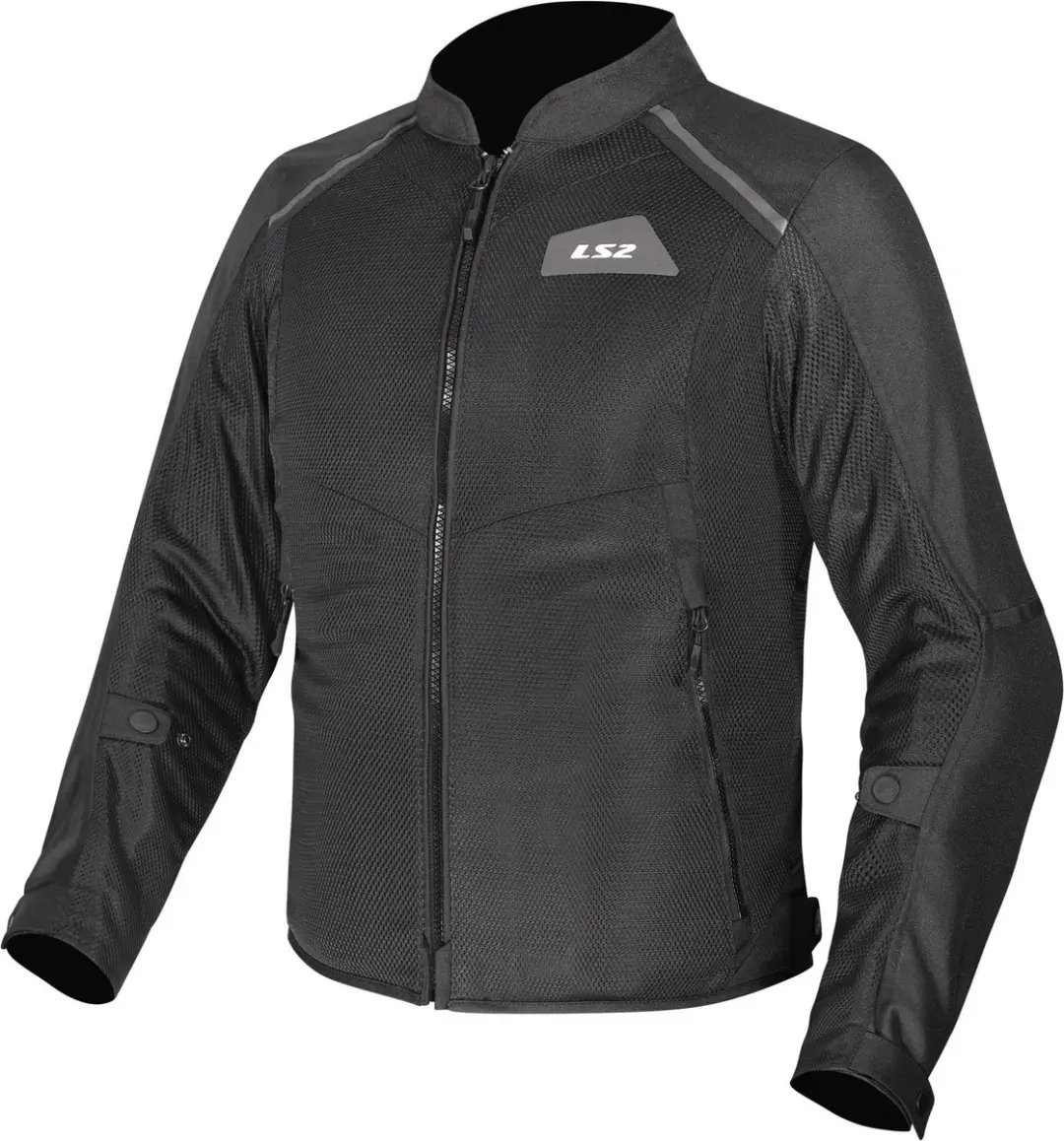 LS2 Breeze Motorfiets Textieljas - XL - Zwart - afbeelding 5 van 6