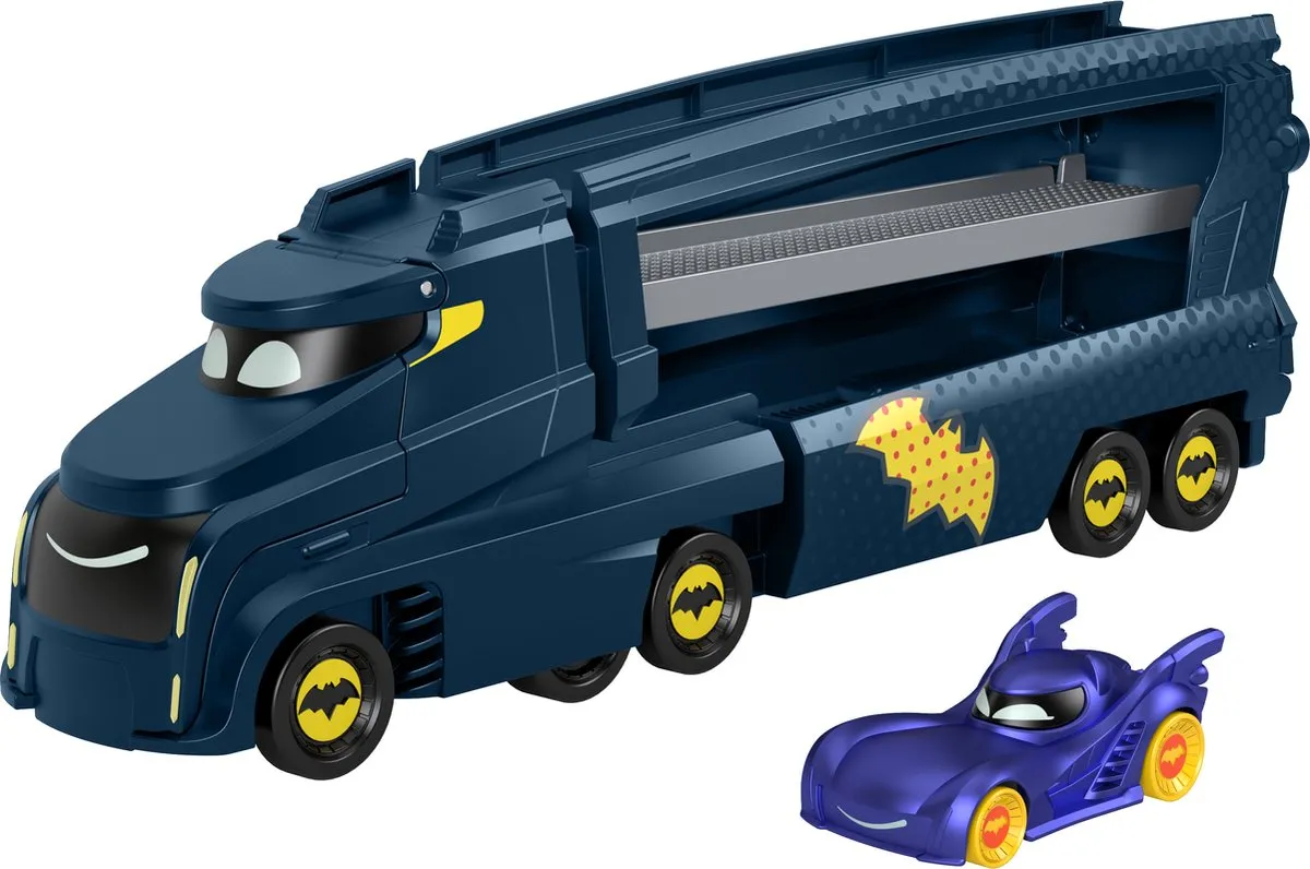 Fisher Price Batwheels Carrier Vrachtwagen HMX07 - Meerkleurig - afbeelding 3 van 6