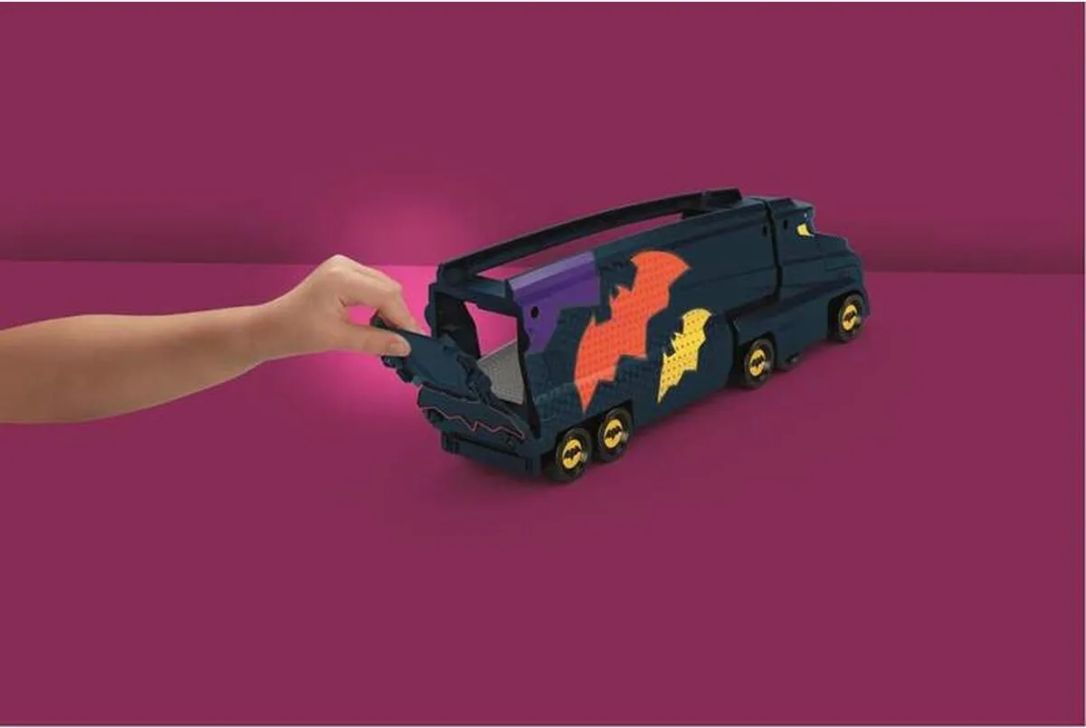 Fisher Price Batwheels Carrier Vrachtwagen HMX07 - Meerkleurig - afbeelding 4 van 6