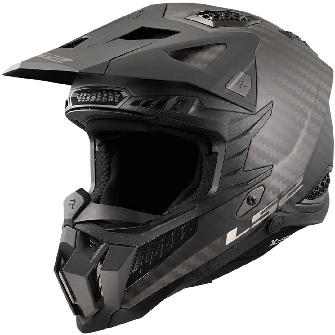 LS2 Helm X-Force MX703 mat carbon maat XS