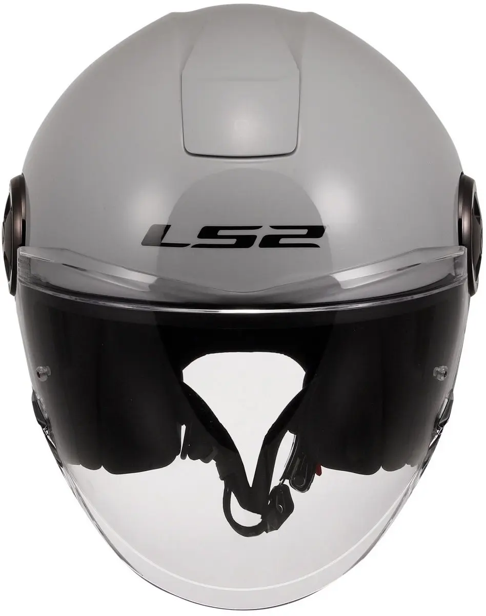 LS2 Classy Solid OF620 Helm - XS - Pearl Grey