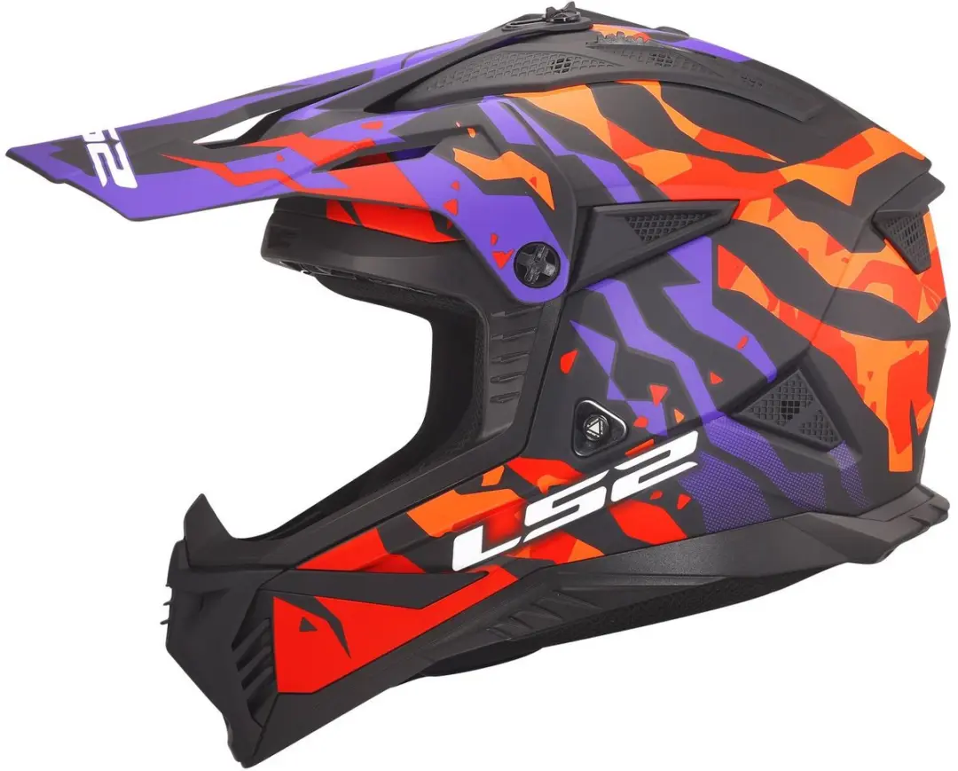 LS2 Fast II Grotesk MX708 Helm