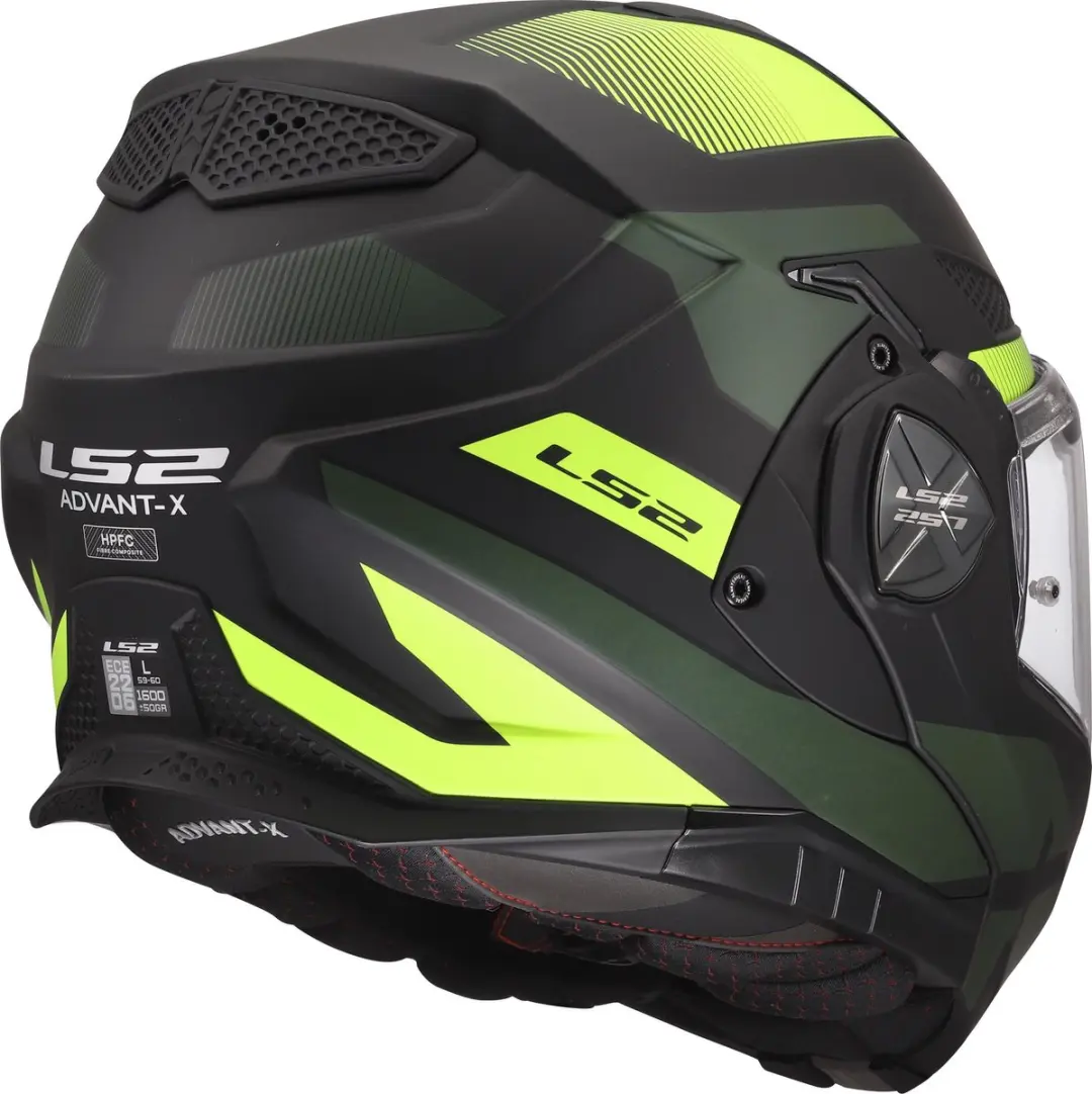 LS2 FF901 Advant X Nova Helm - M - Zwart/Geel