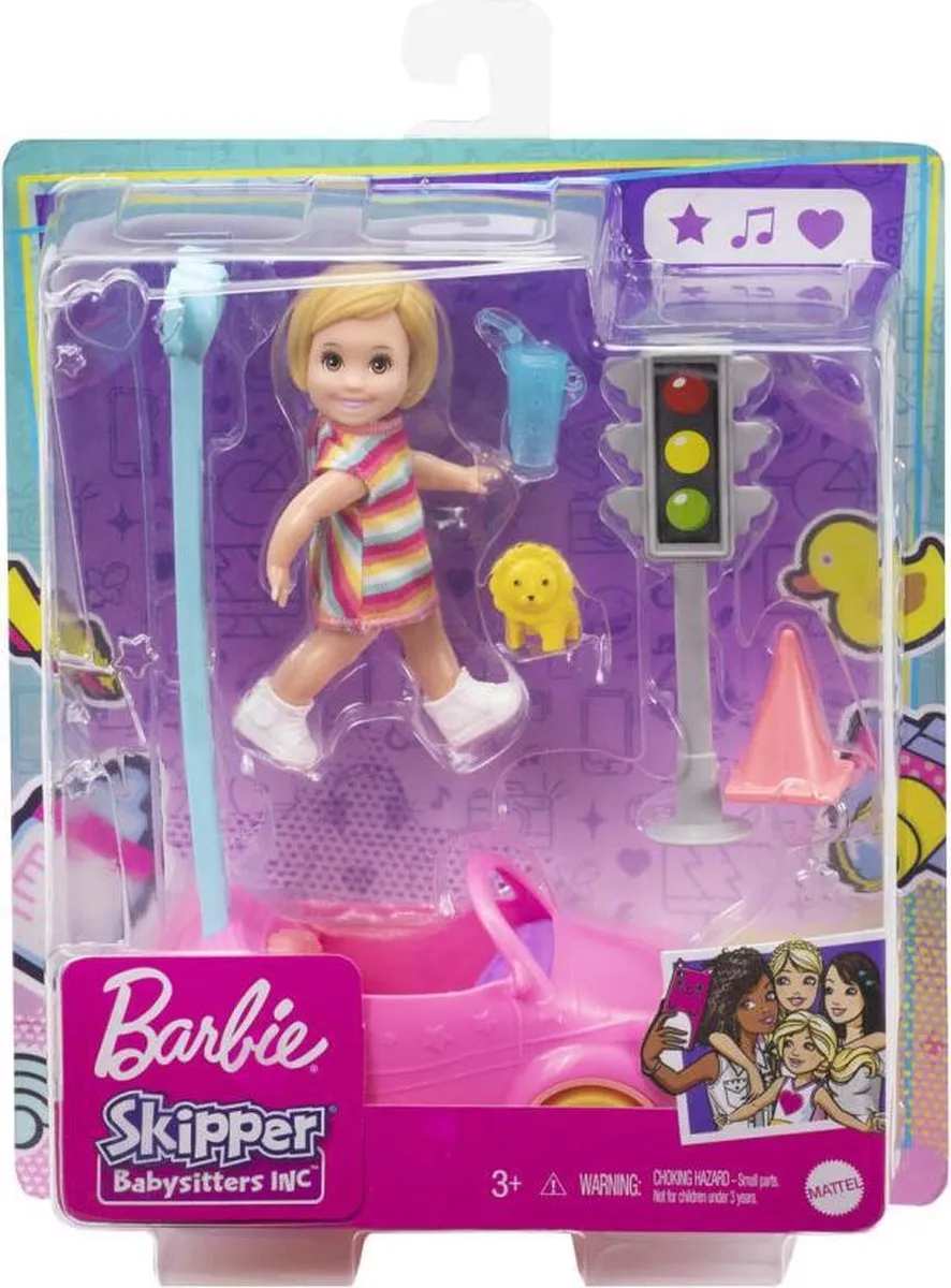 Barbie Skipper Babysitter Speelset Meerkleurig