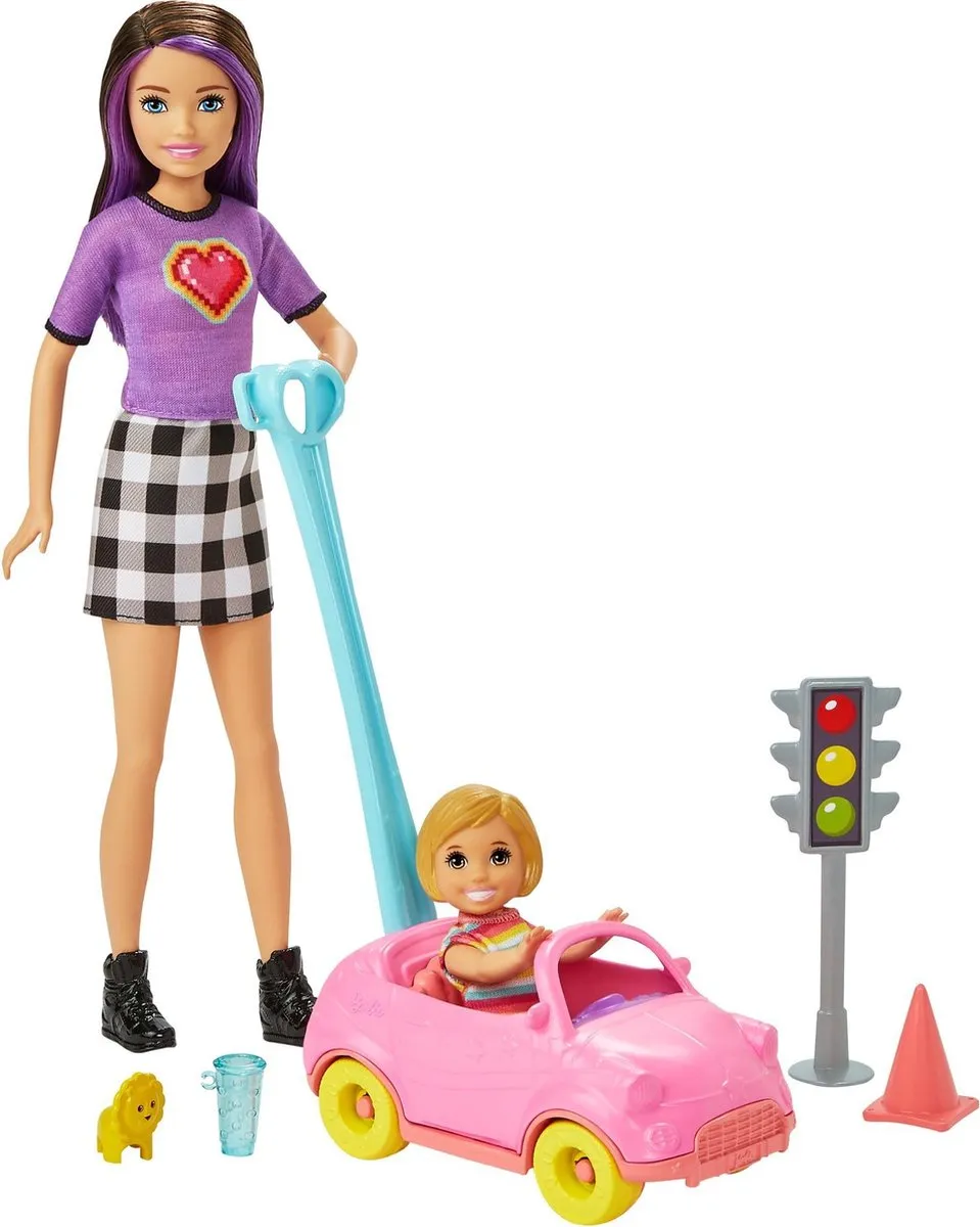 Barbie Skipper Babysitter Speelset Meerkleurig
