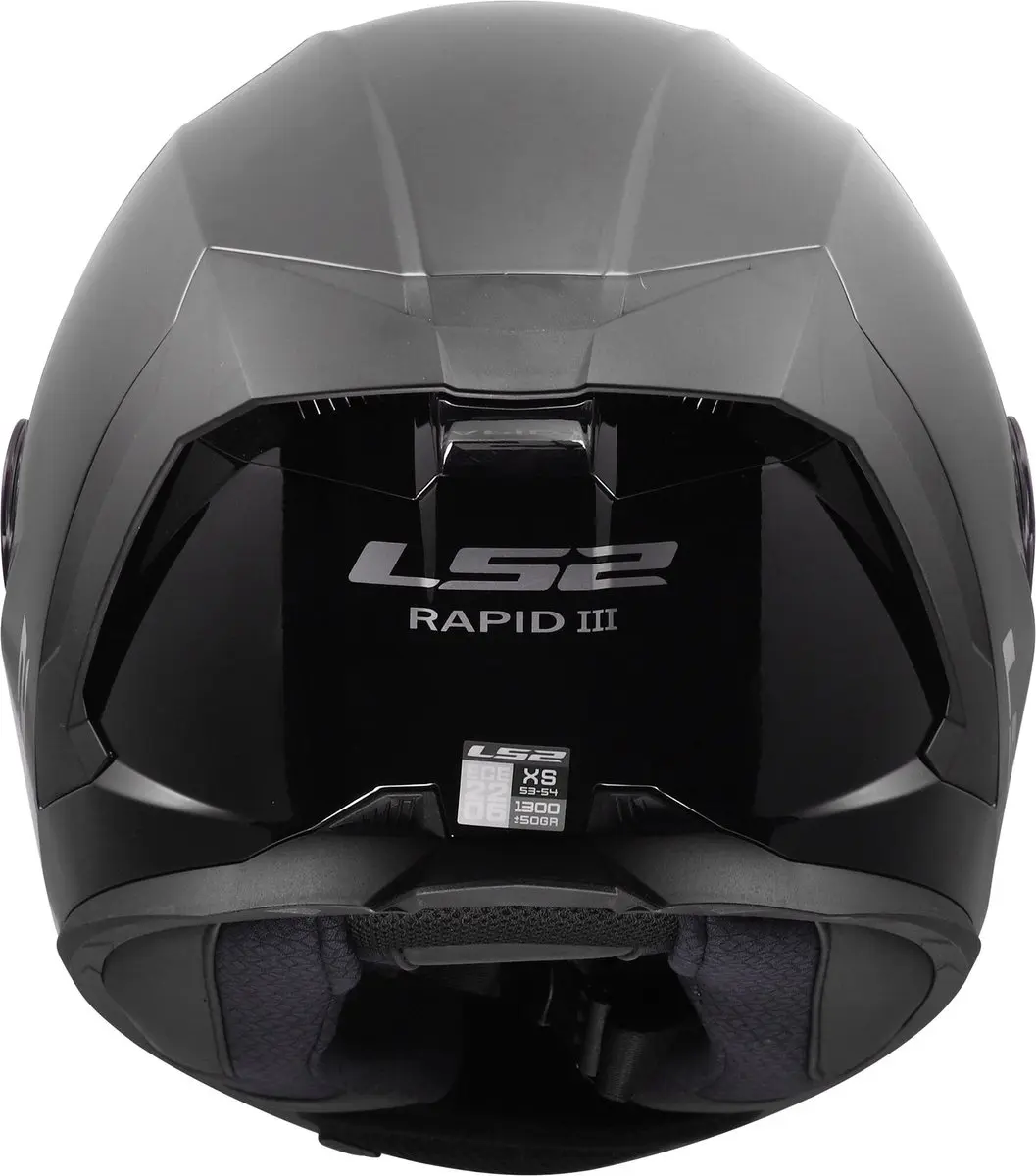 LS2 FF820 Rapid III Helm XXL - Zwart
