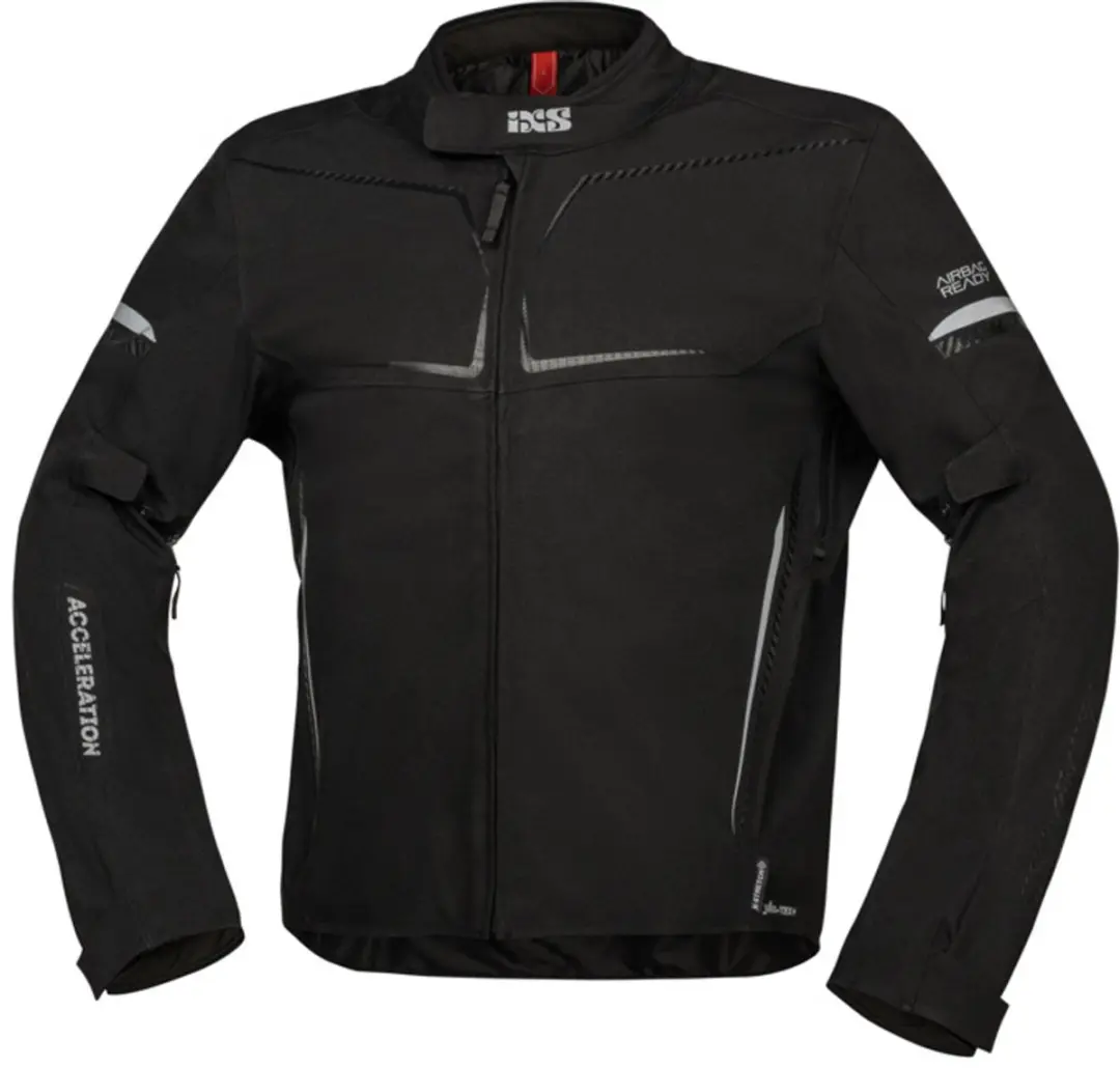 IXS TS-Pro ST+ Waterdichte Zwart Textiele Motorjas
