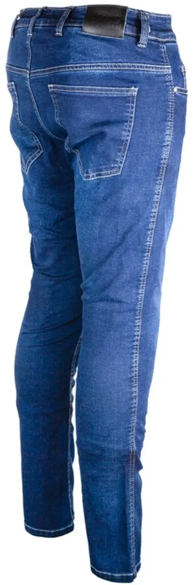 Gms Rattle Slim Motorjeans - Donkerblauw 38/36
